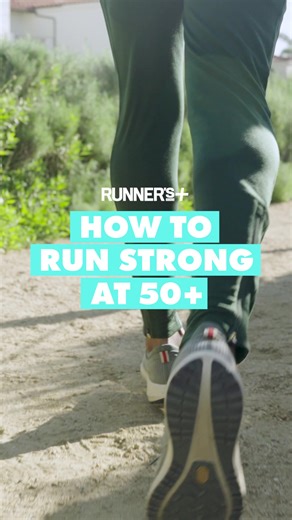 How to Run Strong at 50 isn’t about chasing your younger self—it’s about feeling strong, building confidence, and staying healthy for the years ahead. Paired with the RW Training Plan of your choice, this program, available exclusively to Runner’s World members, gives you the tools to make running in your 50s and beyond some of your strongest years yet. Check out the full program at the link in our bio.