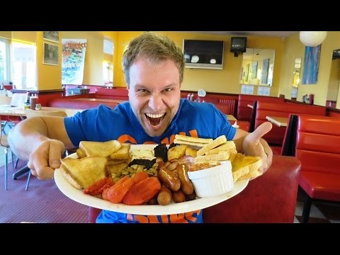 BIGGEST English Breakfast Eating Challenge!