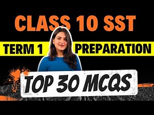 Class 10 SST Top 30 MCQ | Most Important Questions | New NCERT Questions | Ujjvala Mam Learn and Fun