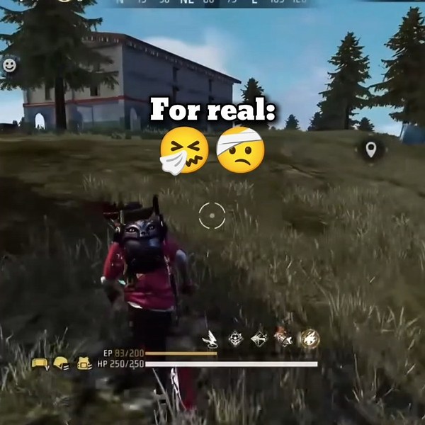 فري فاير 🔥: last game in old peak🤕 — كان لديه بعض القوى الخارقة غير المرئية 💀😂