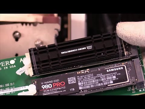 Micro Connectors M.2 2280 SSD Low-Profile Heat Sink Kit Cooling Black (NGFFM2-HS804-BK)