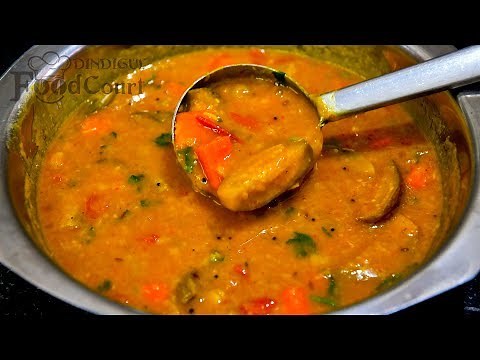 Sambar Recipe/ South Indian Sambar/ Brinjal Drumstick Sambar