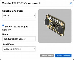 Adafruit IO WipperSnapper adds TSL2591 Light Sensor Support #NoCode #IoT