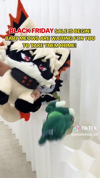 TAKE YOUR FAVORITE HOME! #bakugou #mha #anime #plushies #blackfriday