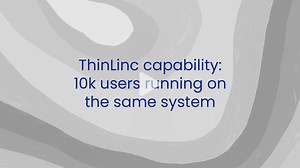 ThinLinc's scalability is what sets it apart. Pierre Ossman, our Product Owner, discussed this further in an interview on the LearnLinuxTV YouTube channel. Check it out: | ThinLinc