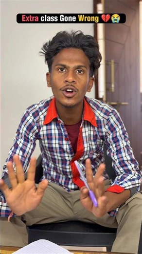 Extra Class Gone Wrong 💔😱 #comedy #funny #viral #shorts