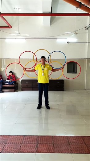 SDJ School dance zone | Hula hoop formation creativity 💥 . . . . . #viral #trend #reels #school #dance #schoollife #surat #instagram #gujarat #india | Instagram