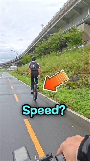 I Chased Down a Giant Unicycle to Test Its Speed 😮