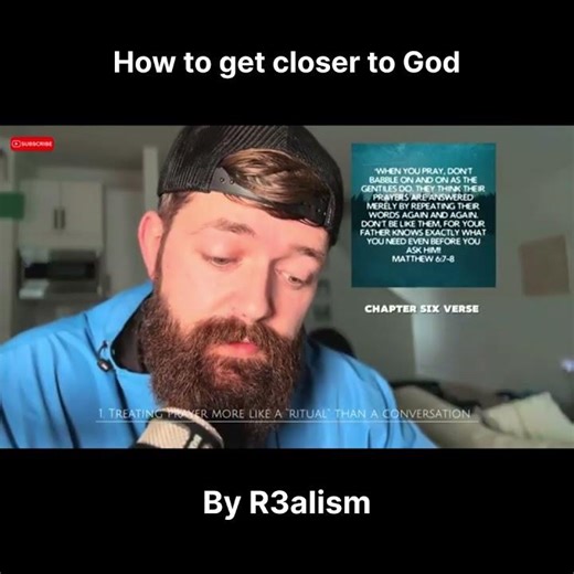 How To Grow Closer To God by R3alism