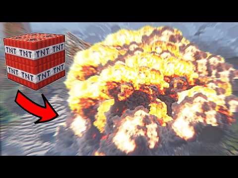 【マイクラ】爆発革命MOD #minecraft #マイクラ