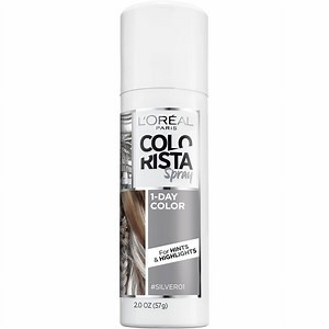 (3 pack) L'Oreal Paris Colorista Spray, Aerosol, Temporary Hair Color, Silver, 2 oz - Walmart.com