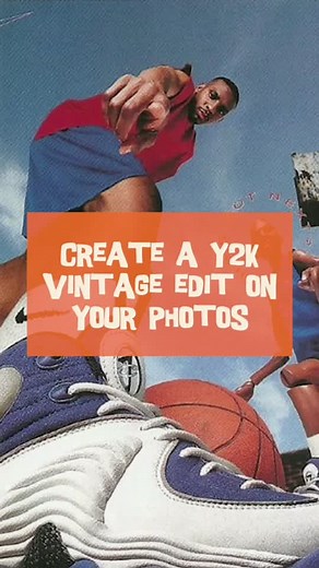 Vintage Photoshop Tutorial: Y2K Inspired Overlays