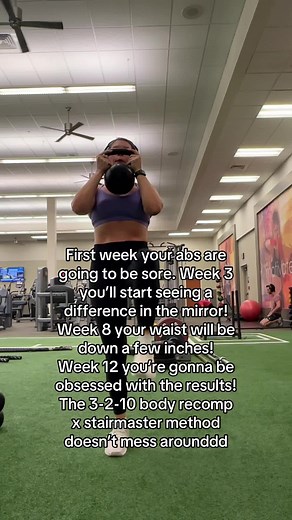 Y’all need these workouts 🖇️ in b!0 #coreworkouts #workoutsforwomen #transformationchallenge #fullbodyworkout #deepcoreexercises #bodyrecomp #stairmasterchallenge