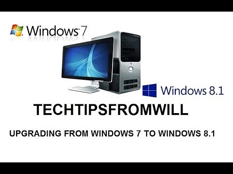 Upgrading from Windows 7 to Windows 8.1