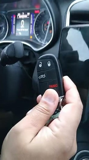 How to Start any Chrysler/Dodge/Jeep/ Ram product with dead key key fob battery.