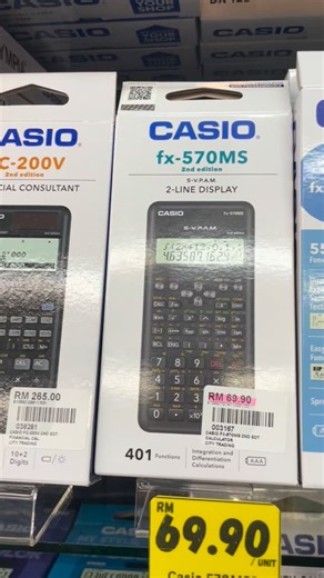 All Kind of Casio Calculator. Suitable for your daily calculating, student calculating function, heavy duty, also professional calculating. #Casiocalculatorkluang #casio570calculatorkluang #calculatorkluang #stationeryshopkluang #officesupplykluang | City Trading
