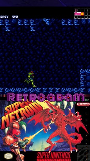 Super Metroid SNES gameplay #Videogames #gamingcommunity #nintendo #retrogaming #metroid #snes | Retro Adam