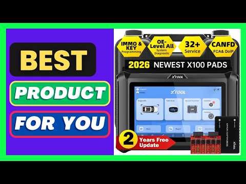 XTOOL X100 PADS Key Programmer Read/Write IMMO Chip Programming Smart Key Car Diagnos