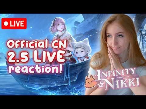 🐹🍑 Infinity Nikki 2.5 CN LIVESTREAM Reaction 🎀 Hamster's Watchparty!