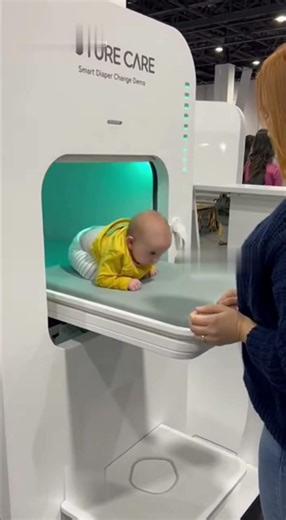 Dubai’s Newest AI Diaper Changer Will Shock You👶 AI Baby Diaper Changer 3.0💇‍♀️Dubais Future Is here