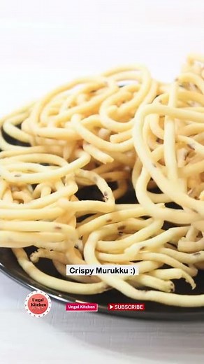 South Indian Murukku Recipe/ Thenkuzhal Murukku Recipe / Short Video - Ungal Kitchen