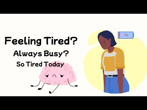 Feeling Tired and Busy in Daily Life | A2 English Listening Practice