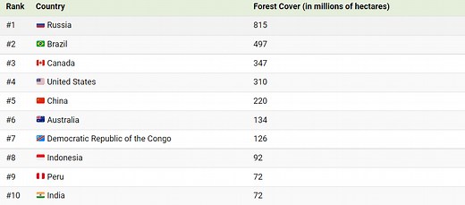 Mapping the world's forests: How green is our globe?