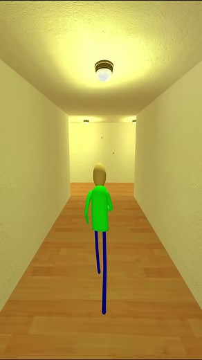 Baldi Encounters Yoshie Kimura in Liminal Hotel Gmod