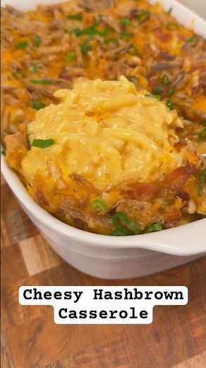 Cheesy Hashbrown Casserole | The Ultimate Crowd Pleaser #Recipe