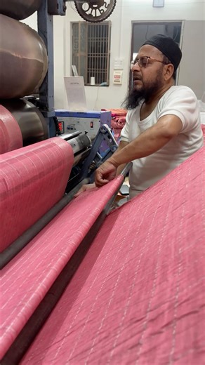 Saree Calendar Machine | Saree Finishing in Varanasi #saree