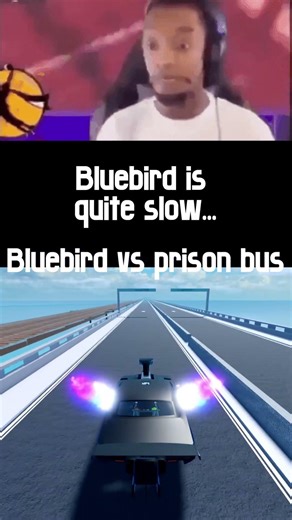 Bluebird Vs Prison Bus REMATCH #roblox#robloxjailbreak #dragrace