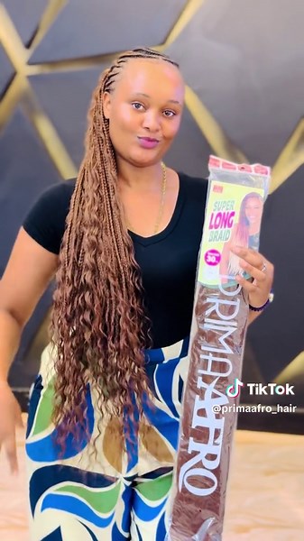 Super Long Braids with Milano Curly Hair Inspiration