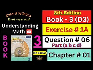 D3 Chapter#01 Ex:1A Question# 6 |Part(a,b,c,d)| Algebraic fractions| Think New Syllabus Mathematics