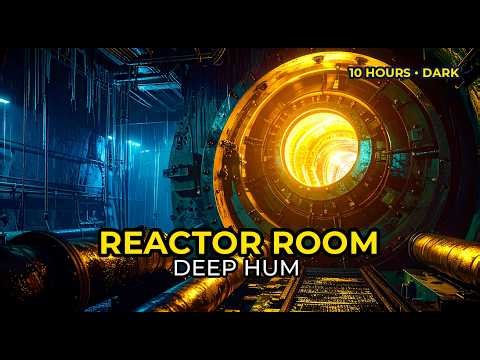 Brown Noise for Sleep — Nuclear Reactor Core Hum (10 Hours, Dark Mode)