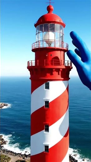 Building a Mini Lighthouse in the Storm ⛈️🌊