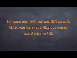 First Grade, First Grade - Kindergarten Graduation Song