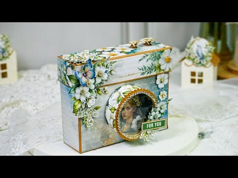 FREE TEMPLATE 🤯 CAMERA BOX for your Album! PART-2 (cm & inches) #craftersabaa #diy #scrapboys