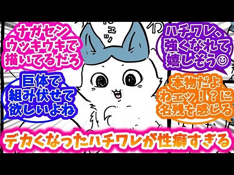 [Chiikawa] A collection of reactions to the chimera-like Hachiware