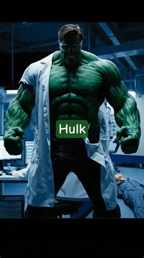 Hulk transformation story #hulk #hulktransformation #gammarays #hulkstory #brucebanner #marvel #wow