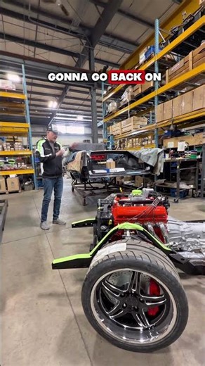 '57 Chevy G Machine chassis update. Getting the body ready for the paint booth for final reassembly