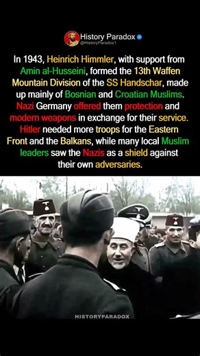 How Hitler Used a Muslim Army to Fight His Enemies #history #ww2 #us