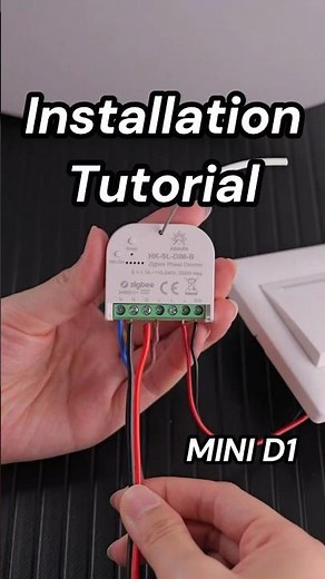 Zigbee Smart Switch Installation Tutorial#smarthome #zigbee #homeautomation #switch #smart #azoula
