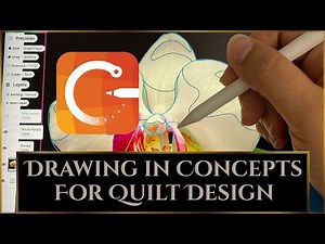 How to Draw in Concepts App for Quilt Design