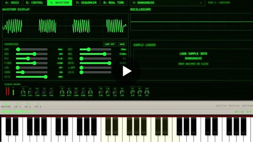 #webaudio #javascript #synthesizer #musictechnology #webdevelopment #audioprogramming #shakuhachi #musicproduction #webaudioapi #sounddesign #opensource #creativecoding #gamedev #ambientmusic… | Guus van de Wal