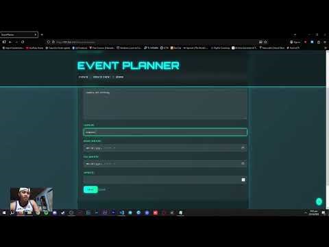 EVENT PLANNER APP(DJANGO APPLICATION)