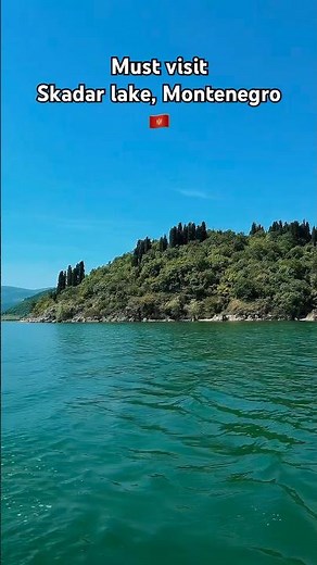Must visit - Skadar lake in Montenegro🇲🇪