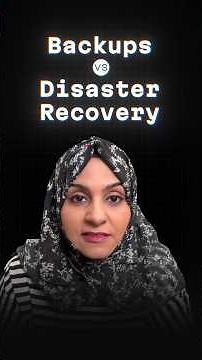 Backup vs Disaster Recovery: Why You Need Both for Data Protection | SRE Concepts