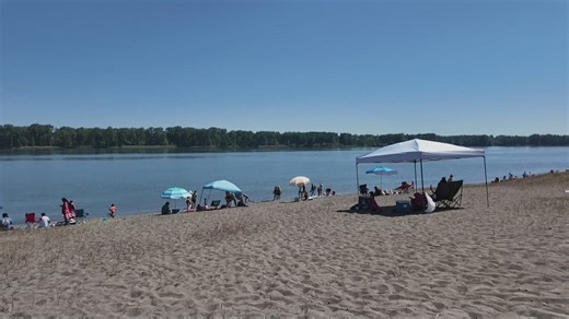Heat advisory sends crowds to Sauvie Island as Portland temperatures soar into the 90s