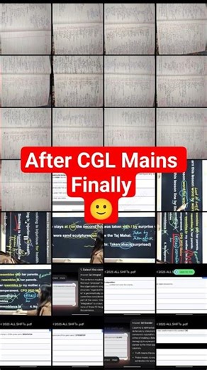 CGL mains 2025 Answerkey #cglmains2025 #answerkey #ssccgl #ssc #shorts