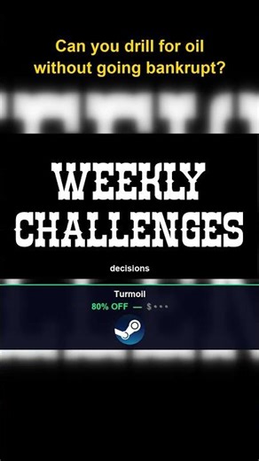 Turmoil is 80% Off — Drill Oil Strategically